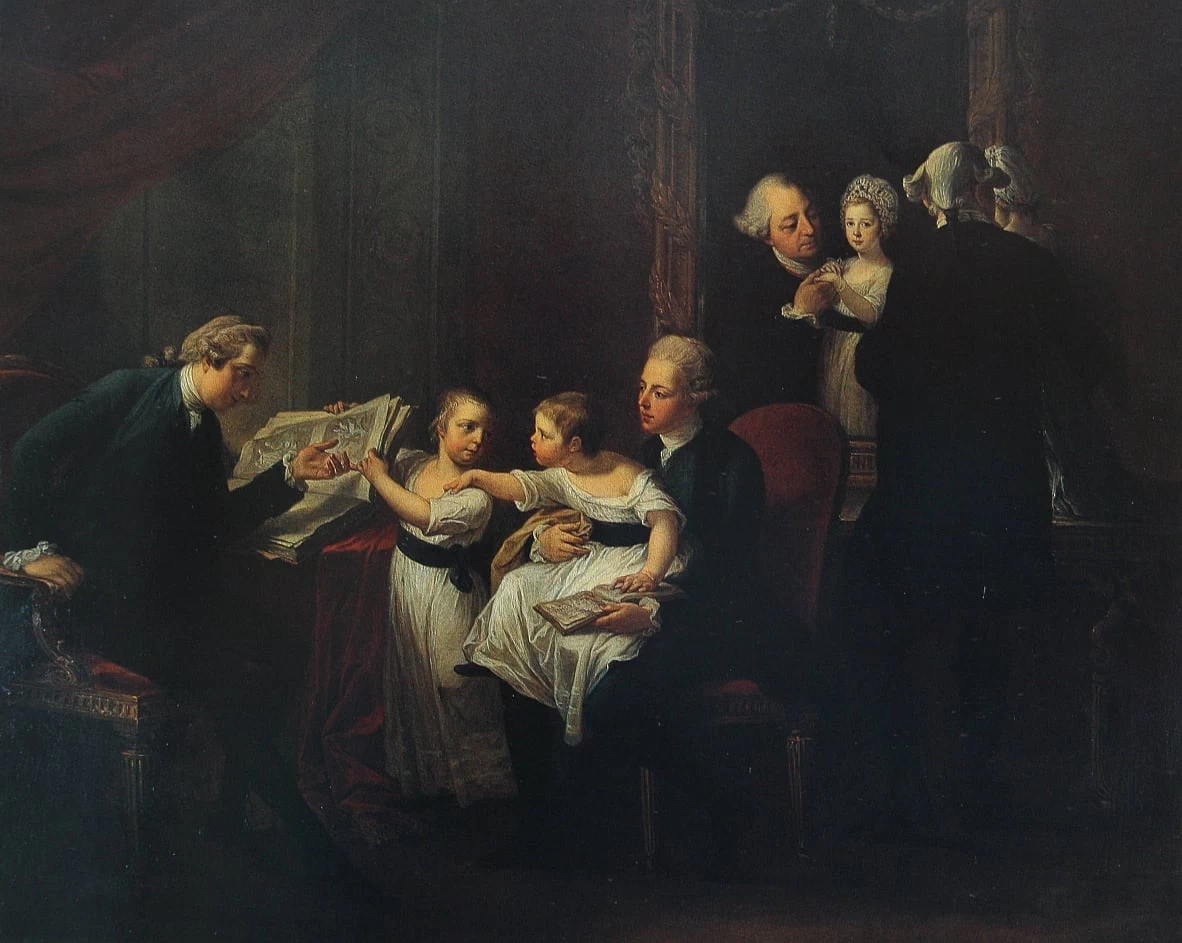 Angelika Kauffmann - La famiglia Townshend